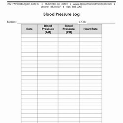 Out Of This World Blood Pressure Log Excel Spreadsheet With Pulse Beautiful Daily Templates Word