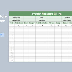 Legit Excel Of Inventory Management Form Free Templates