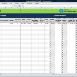 High Quality Neat Excel Document Tracking System Payment Plan Template