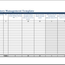 Great Ms Excel Printable Inventory Management Template Templates Report Sample Microsoft Below File