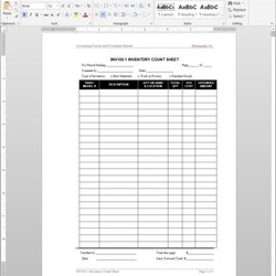 Excellent Excel Inventory Tracking Template Spreadsheet Worksheet Audit Regard Accounting Example Blank