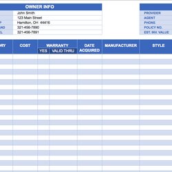 Inventory Tracking Sheet Excel Way Templates Personal