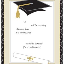 Fantastic Free Graduation Invitation Templates