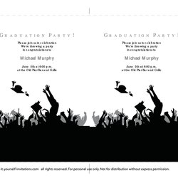 Splendid Free Graduation Invitation Templates Kb