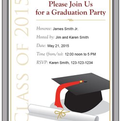Peerless Free Graduation Party Invitation Templates Printable Samples Downloading Bellow Button Start Format