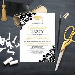 Super College Grad Party Invitation Lovely Graduation Parties