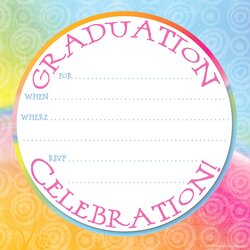 Tremendous Free Printable Graduation Party Invitation Template Kits Templates Birthday Kids Invitations