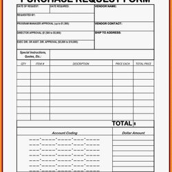 Magnificent New Free Excel Purchase Order Template Templates Request Plan Itinerary