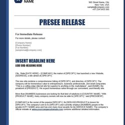 Press Release Templates Word For Free Download Template New