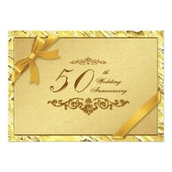 Outstanding Wedding Anniversary Invitation Card Invitations Th Cards