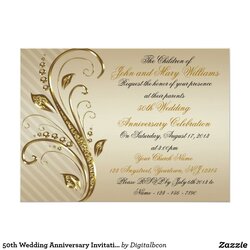 Wedding Anniversary Invitation Card Cards