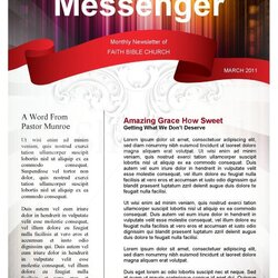 Pin On Newsletter Church Templates Template Colors Printable Newsletters Word Bulletins Sample School