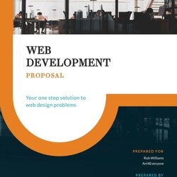 Terrific Web Development Proposal Template Proposals Oliver Sample Project