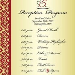 Magnificent Images About Wedding Programs On Reception Program Sample Template Ceremony Examples Events