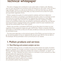 Superlative White Paper Formats Width