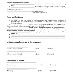 Champion Rent Agreement Format Rental Templates Contract Template Chennai