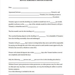 Swell Free Sample Rent Lease Agreements In Ms Word Agreement