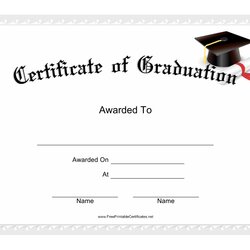 Sublime Graduation Certificate Template Grey Download Printable Print Big