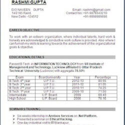 Out Of This World Resume Format In Word Download