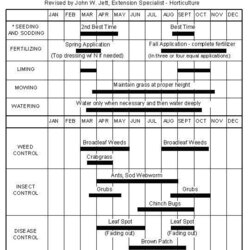 Champion Lawn Maintenance Schedule Template Luxury Care Calendar Modern Mowing