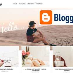 Cool Best Free Responsive Blogger Templates Bill Min