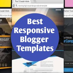 Superb Best Responsive Blogger Templates Free Download