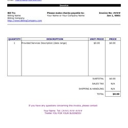 Spiffing Word Document Invoice Template Example Format Templates Excel Doc Stub Pay Receipt Form Printable
