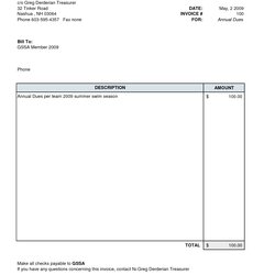 Magnificent Create An Invoice In Word Template Ideas Simple Office Back Form