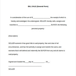 The Highest Standard Free Sample General Bill Of Sale Forms In Word Excel Template Form Tripod