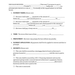 The Highest Standard Download California Promissory Note Form Word Template
