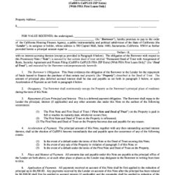 Printable Promissory Note California Forms And Templates