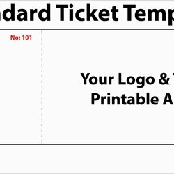 Super Template Ideas Print Tickets Stupendous Free How To Create Printable Own Unique Your Best Of