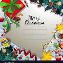 Very Good Merry Christmas Card Template With Present And Pertaining To Adobe Layouts