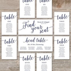 Magnificent Printable Wedding Seating Chart Template