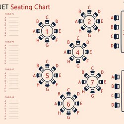 Fine Great Seating Chart Templates Wedding Classroom More Banquet