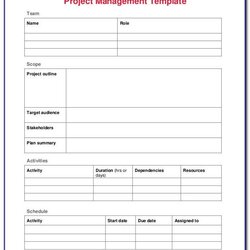 Superior Project Management Templates Excel Free Download