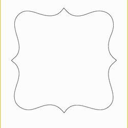 Superlative Picture Frame Templates Free Of Best Printable Template Borders Clip Art Blank Labels Images On