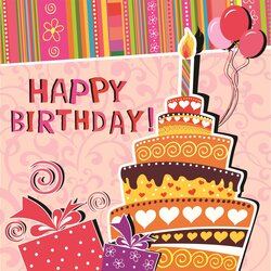 Spiffing Free Birthday Card Templates Template