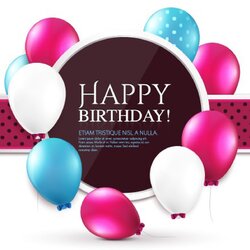 Eminent Template Happy Birthday Printable Cards Fabulous Greeting Card