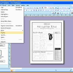 Out Of This World Microsoft Publisher Book Templates Free Download Ms Office