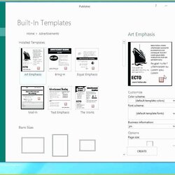 Publisher Booklet Template Free Of Microsoft