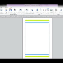 Swell Microsoft Publisher Booklet Template