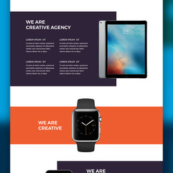 Excellent Free Modern Website Template Preview