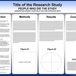 Superb Poster Presentation Template Free Download Size Proposal Paper Striking Chemistry High Resolution