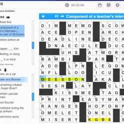 Fine How Is Crossword Clue To Interpreted When It Contains Includes Clues