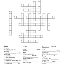 Wonderful Promise Law Motto Word Search And Crossword