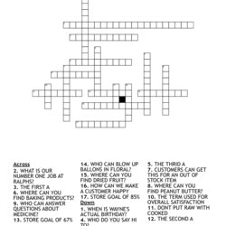 Out Of This World Our Promise March Crossword