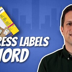 Super How To Print Mailing Labels In Word