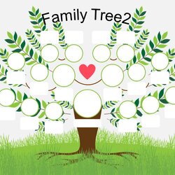 Spiffing Free Family Tree Template