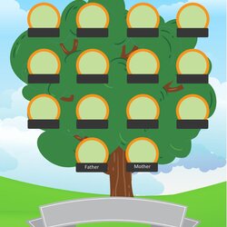 Preeminent Free Family Tree Templates Word Excel Template